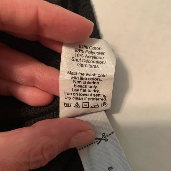 Madewell Finale Black Faux Wrap Tank Top size XXS - Picture 9 of 11